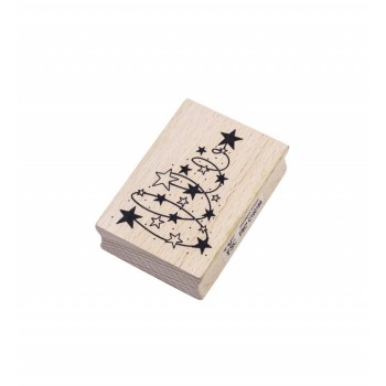 Stempel Sternenspirale