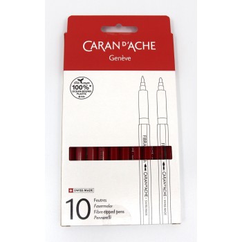 Fibralo mittel à 10, scharlach