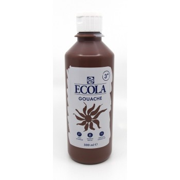 Ecola-Malfarbe 500ml., braun