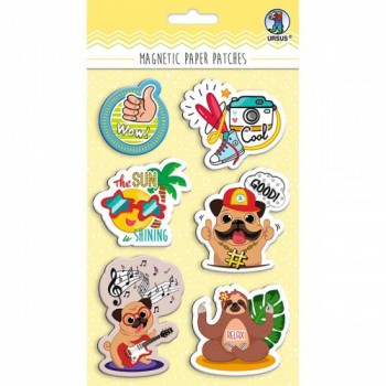 Magnetic Paper Patches, Funky