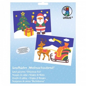 Sandbilder Weihnachtsab....