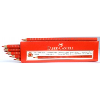 Farbstifte Faber-Grip 2001 rot