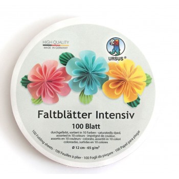 Faltblätter farbig...