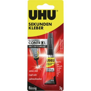 UHU Sekundenkleber Control