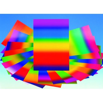 Regenbogen-Buntpapier, 35x50cm