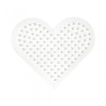 Bügelperlen-Legeplatte Herz